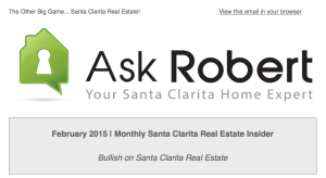 Santa Clarita real estate newsletter