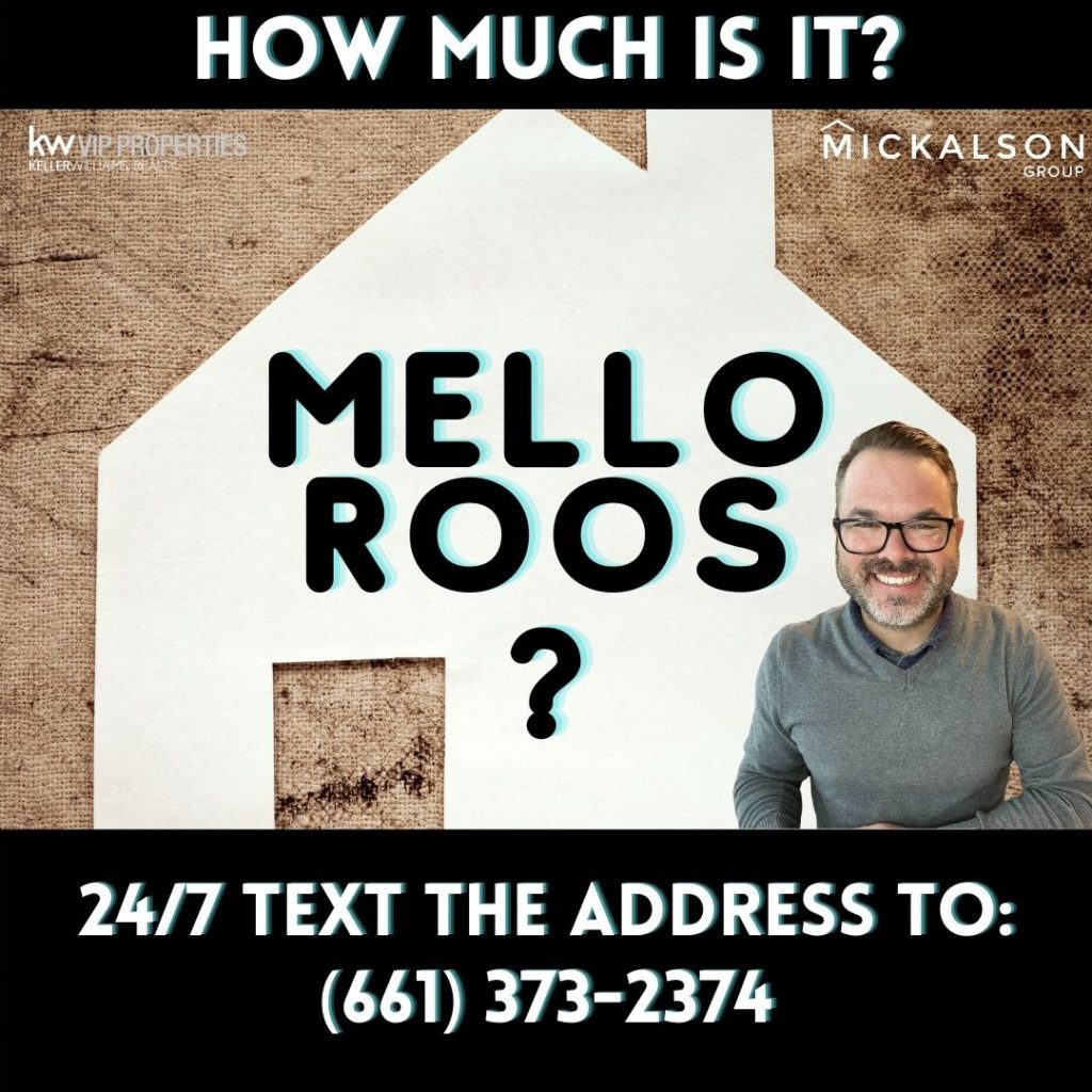 How much is mello-roos in Santa Clarita