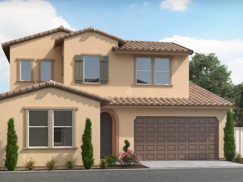 Rendering of a Galloway floor plan at Five Knolls