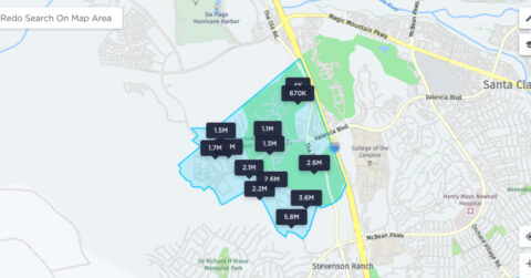 Where are the most expensive homes in Santa Clarita?